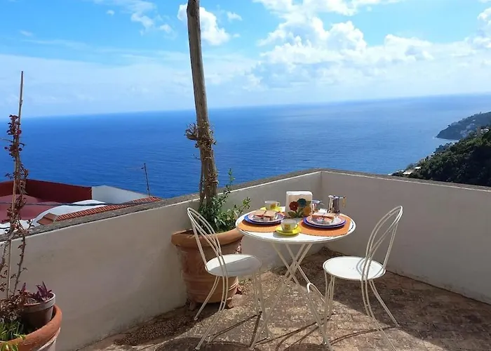 펜션 Casa Sopramare Con Terrazzo Panoramico